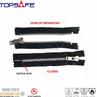 Aramid Flame Retardant Zipper - Open End /Close End