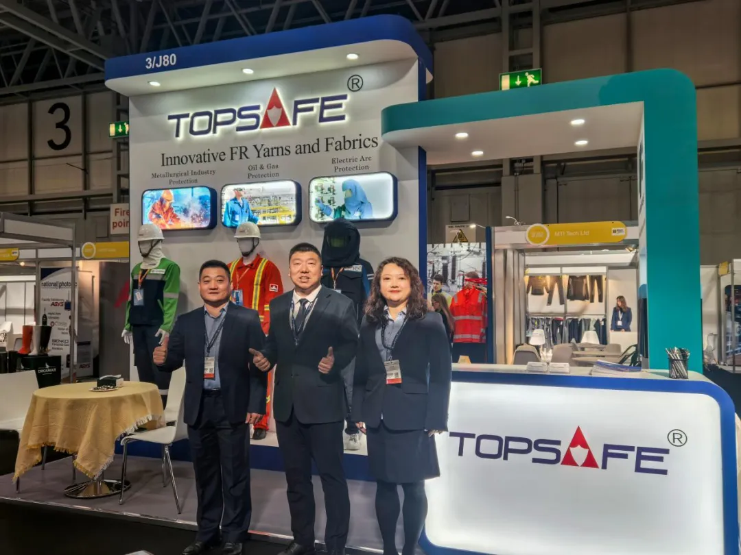 China Topsafe Makes Strong Debut at The Health & Safety Event in UK!